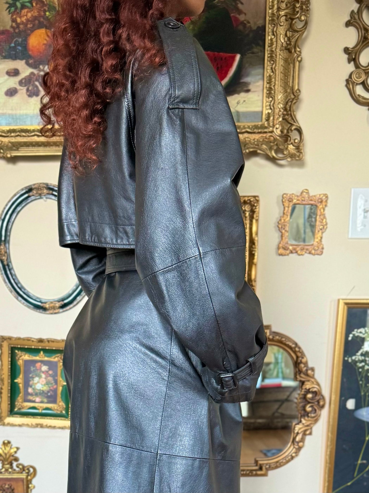 Leather Trench