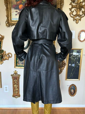 Leather Trench